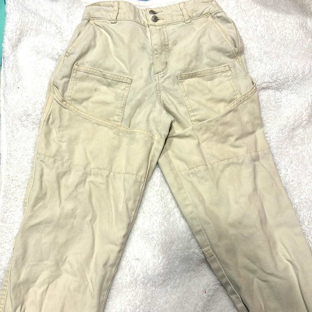 Beige cargos Woman Size XS FOREVER 21